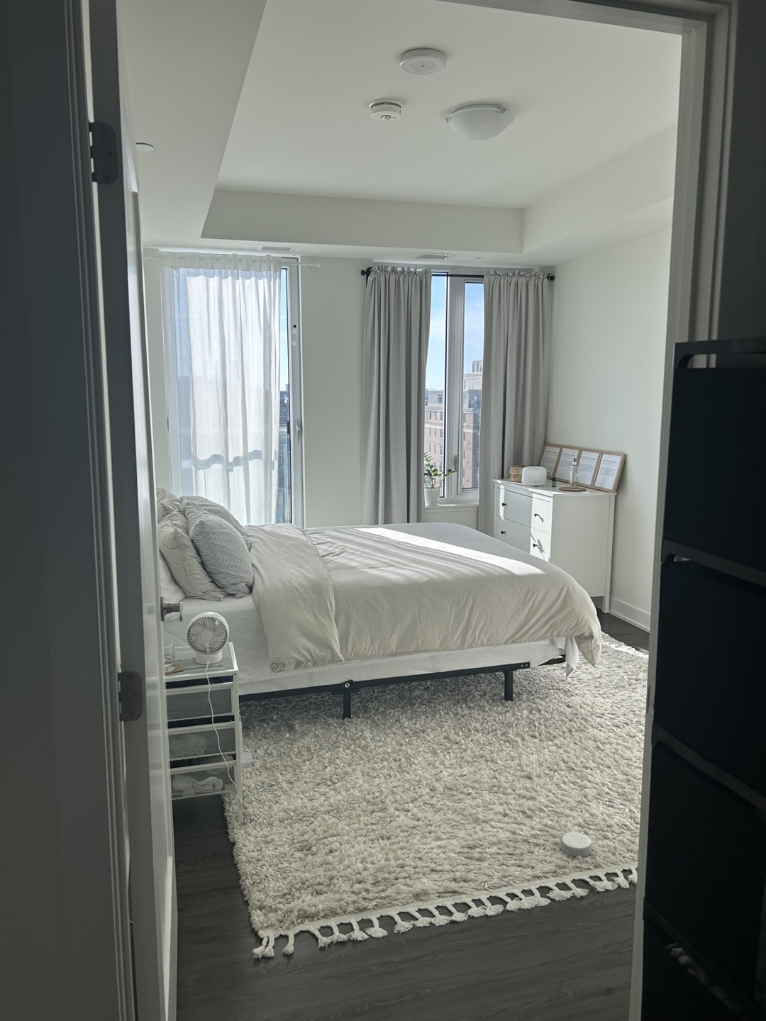 Fluffy Shag Rug, Off-White