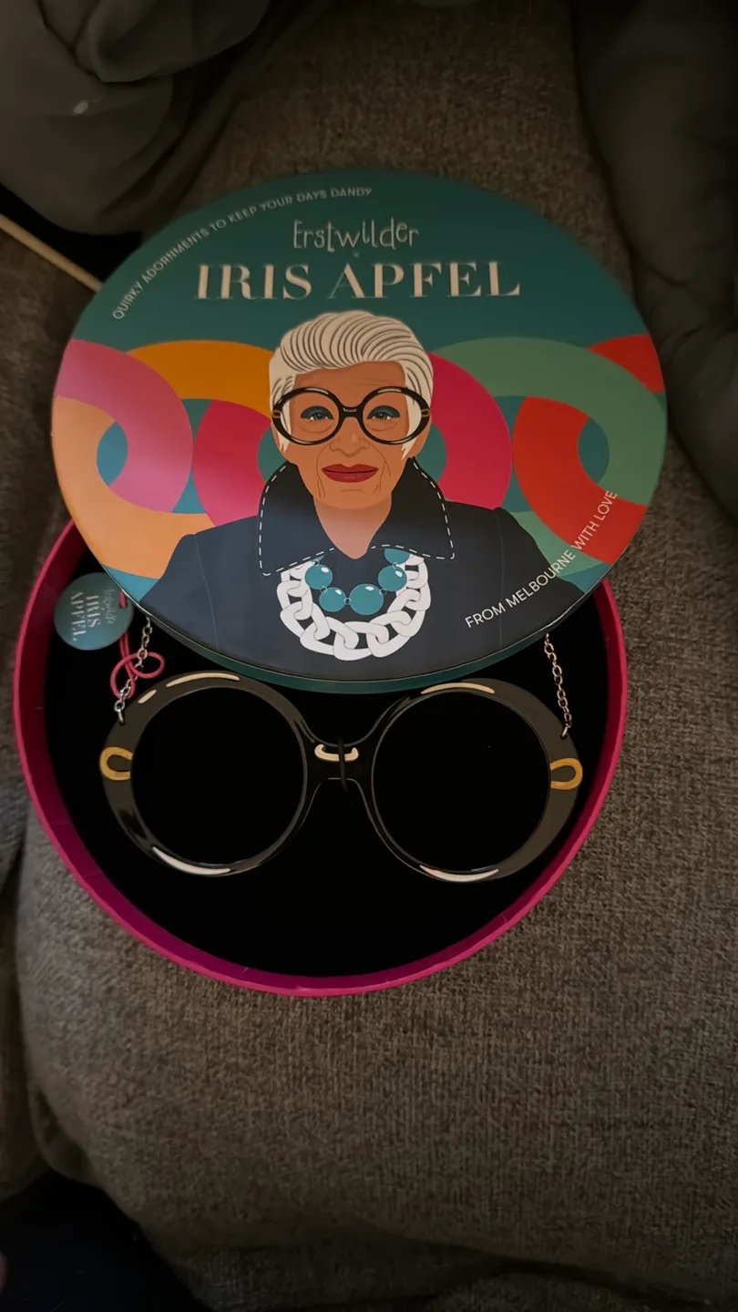Iris Apfel x Erstwilder Quirky Glasses Ornaments Necklace thumbnail