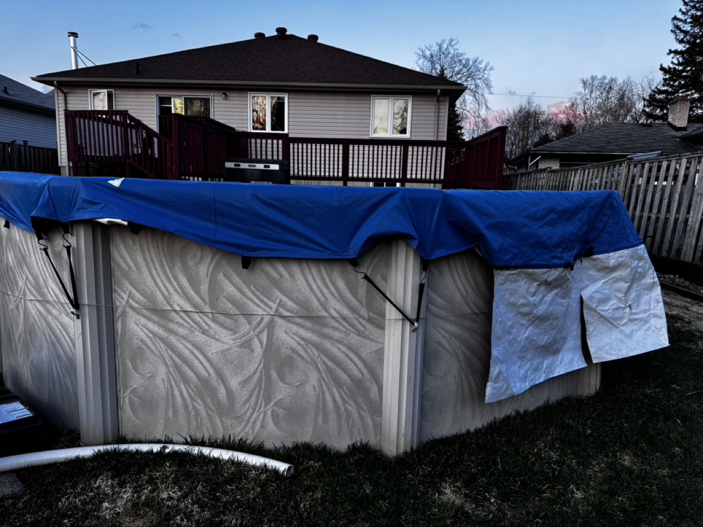 Above Ground Pool with Cover - photo 4