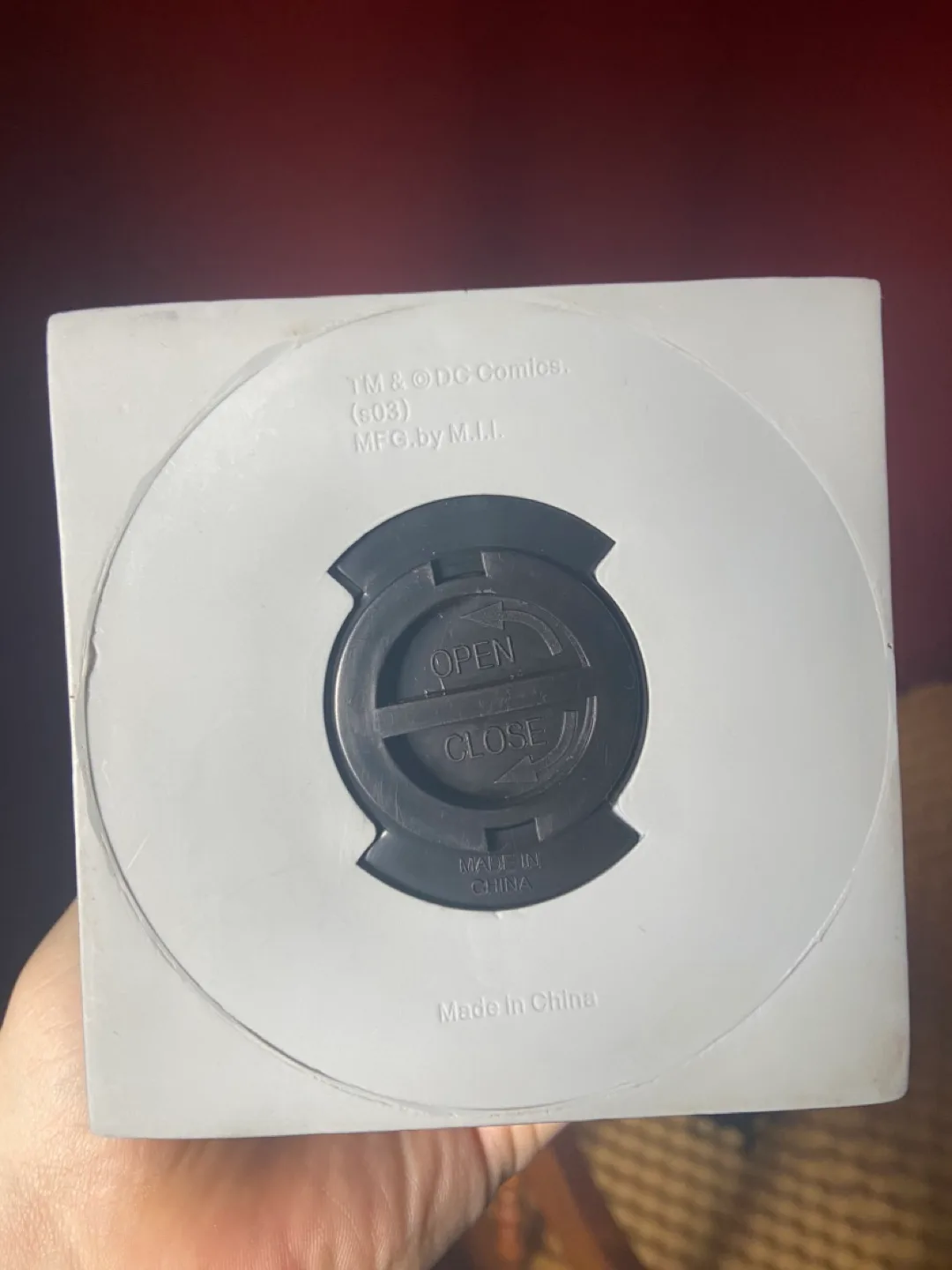 Batman Dark Knight On Building Plastic COIN BANK BY MFG M.I.I. image indicator(3)