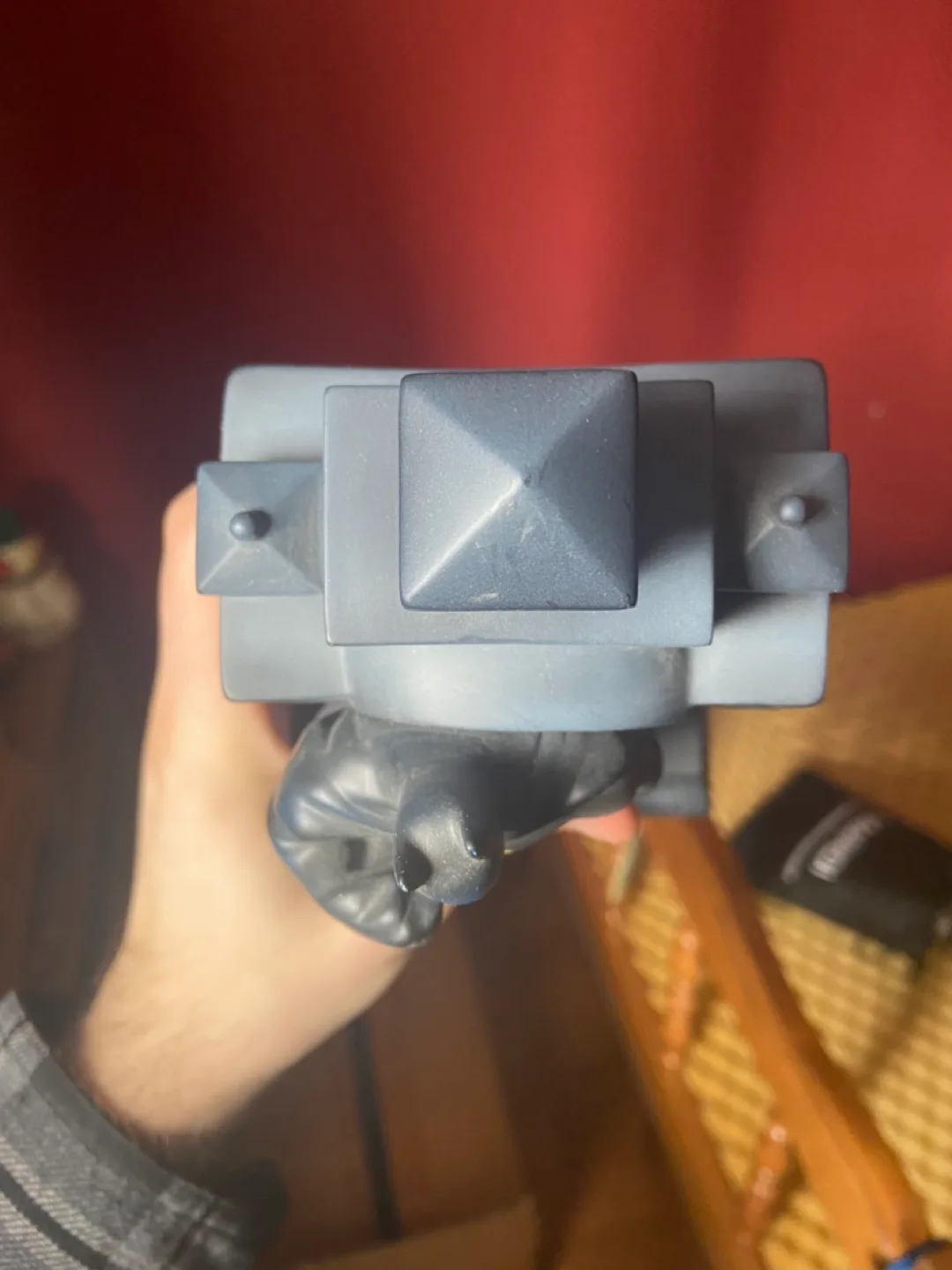 Batman Dark Knight On Building Plastic COIN BANK BY MFG M.I.I. image indicator(7)