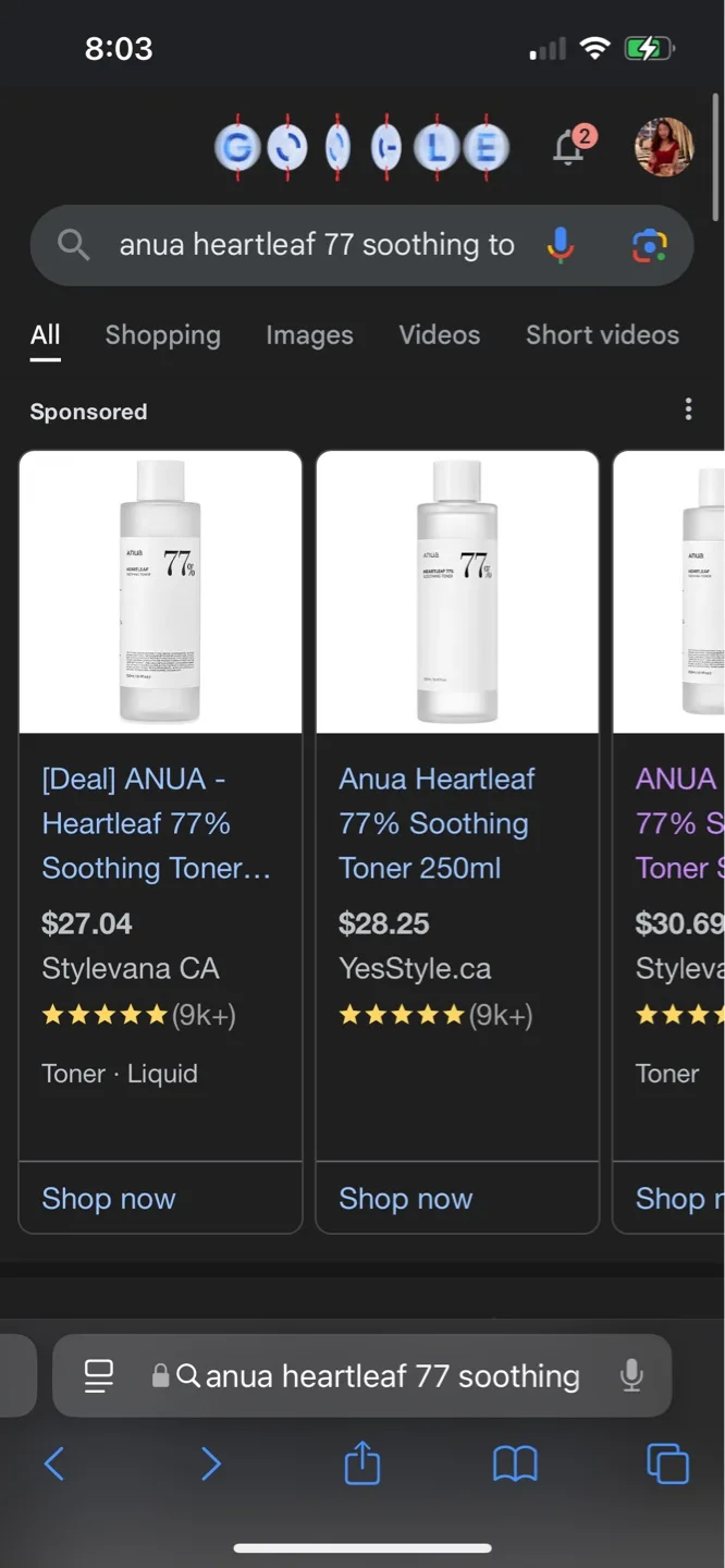 Anua Heartleaf 77% Soothing Toner 40ml image indicator(2)