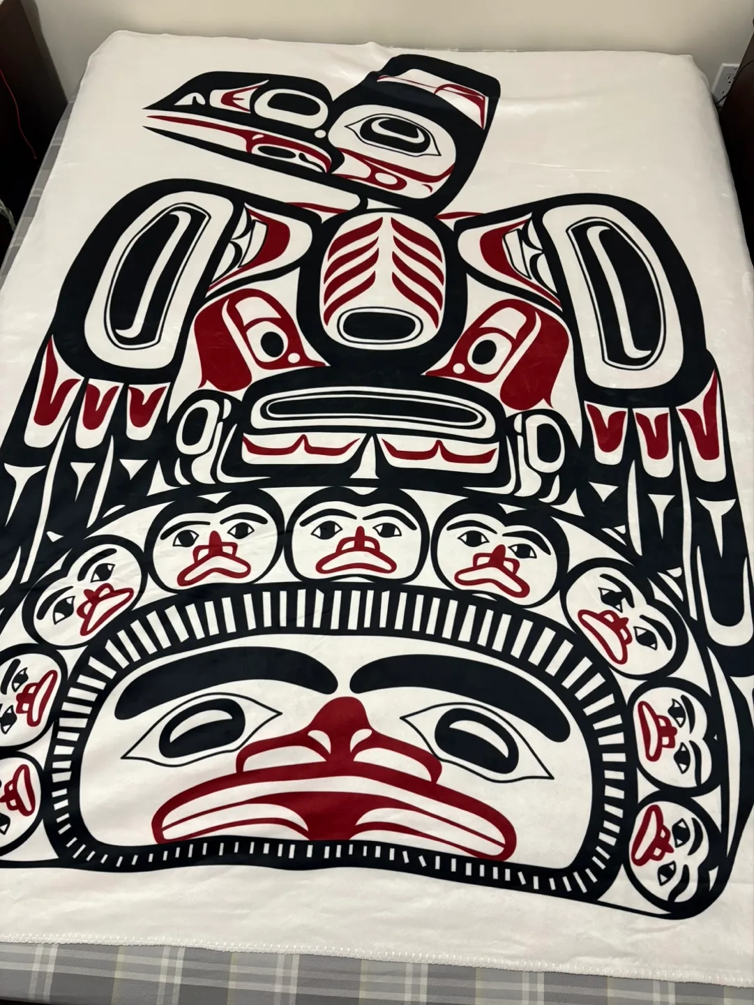 First Nations Thunderbird Fleece Blanket thumbnail