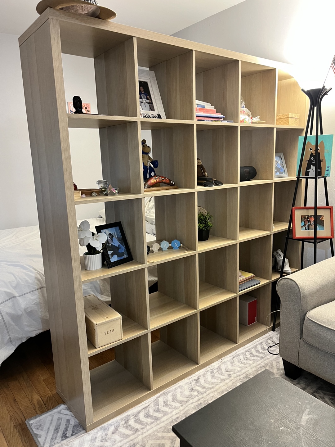 Room Divider Shelving Unit