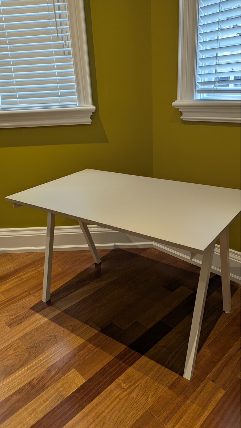 White A-Frame Desk - photo 4