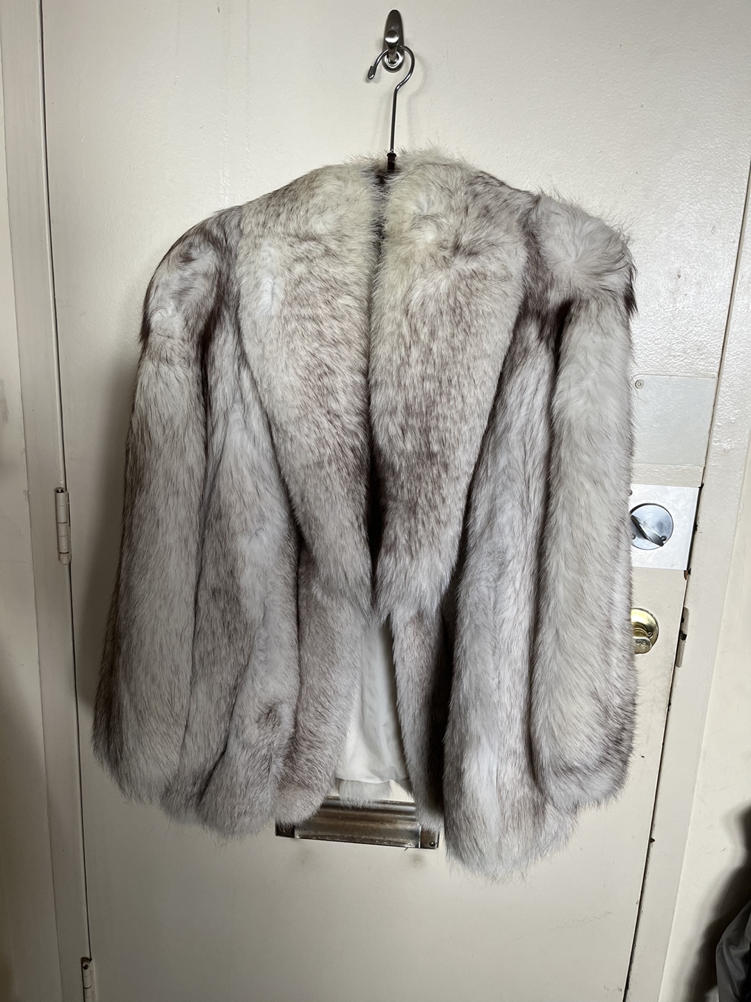 Vintage Saga Silver Fox Fur Jacket