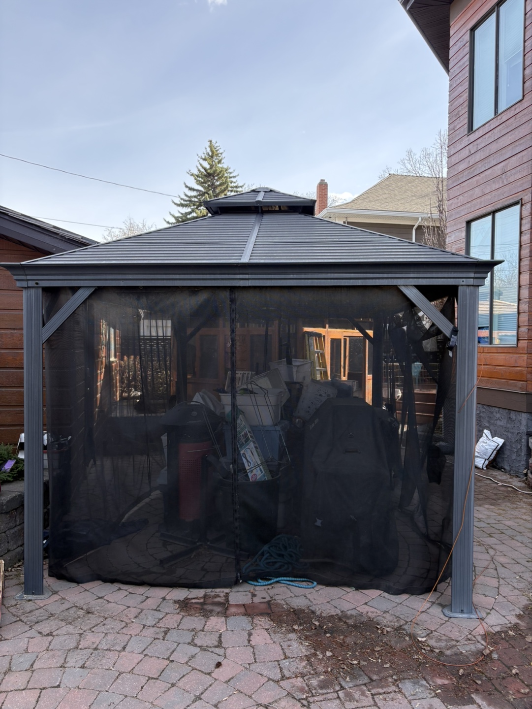 Outdoor Gazebo with Mosquito Netting - photo 2