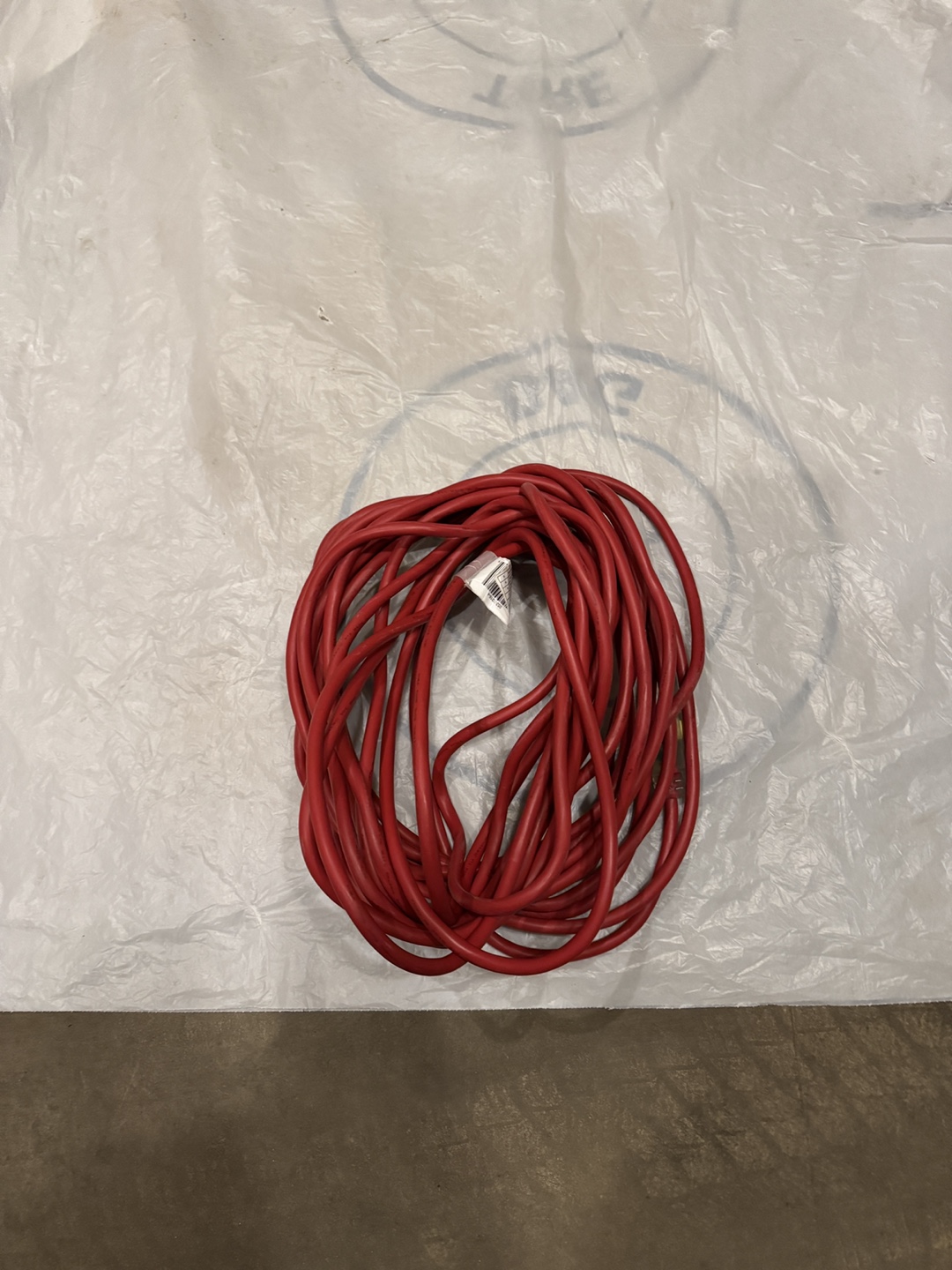 Red 50ft 12/3 Gauge Heavy Duty Extension Cord - photo 2