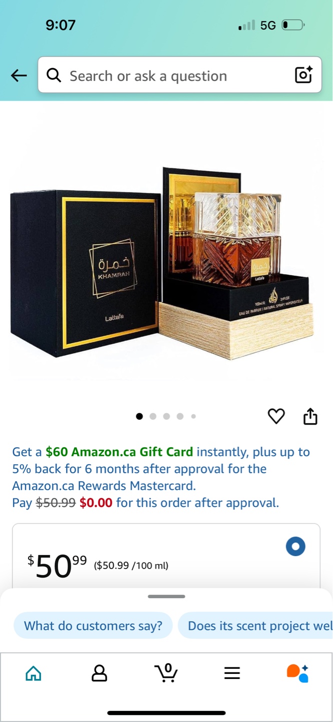 Khamrah Lattafa Perfume 100ml - photo 2