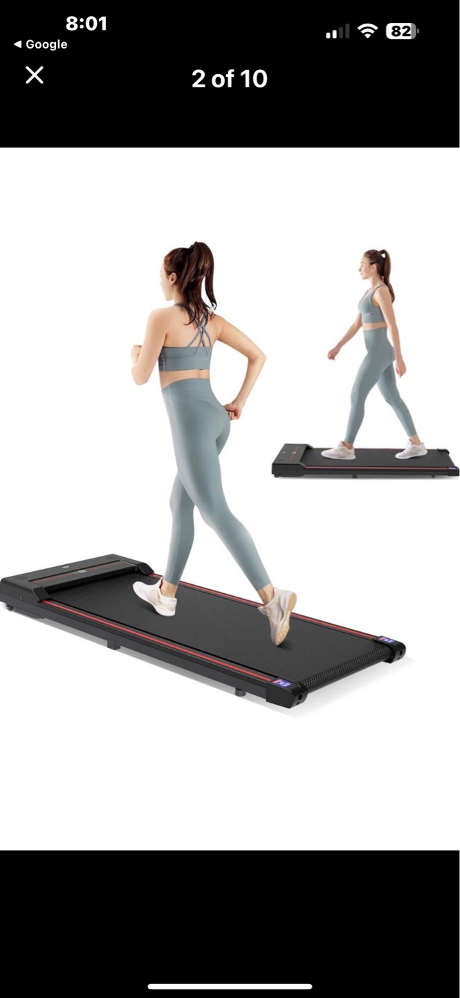 Under-desk Walking Treadmill - Foldable & Quiet!