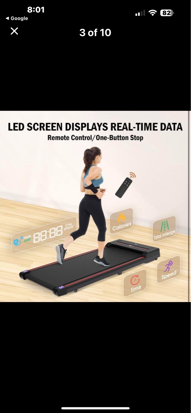 Under-desk Walking Treadmill - Foldable & Quiet! - photo 2