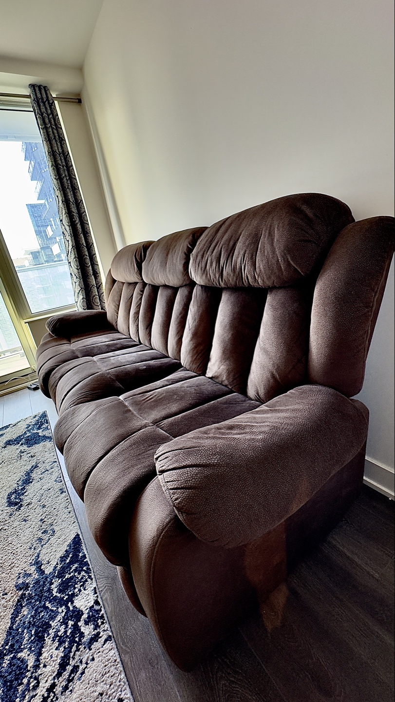 3 Seater Recliner Sofa - Pickup Only - photo 3