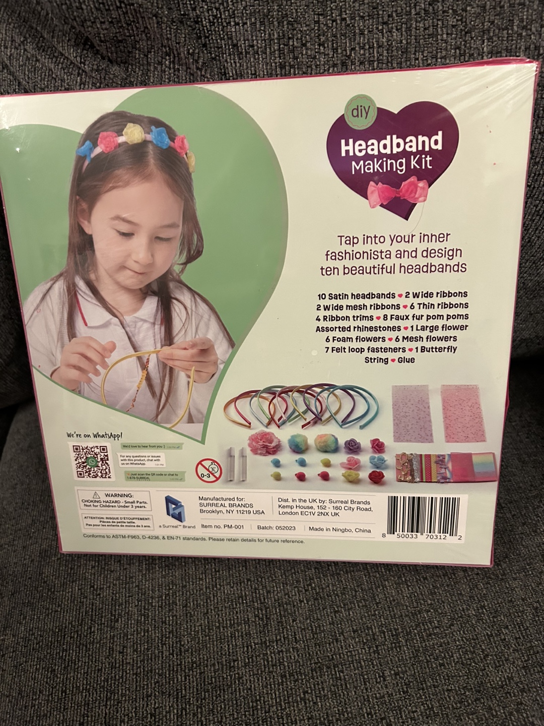 BNIB Pretty Me DIY Headband Making Kit - photo 2