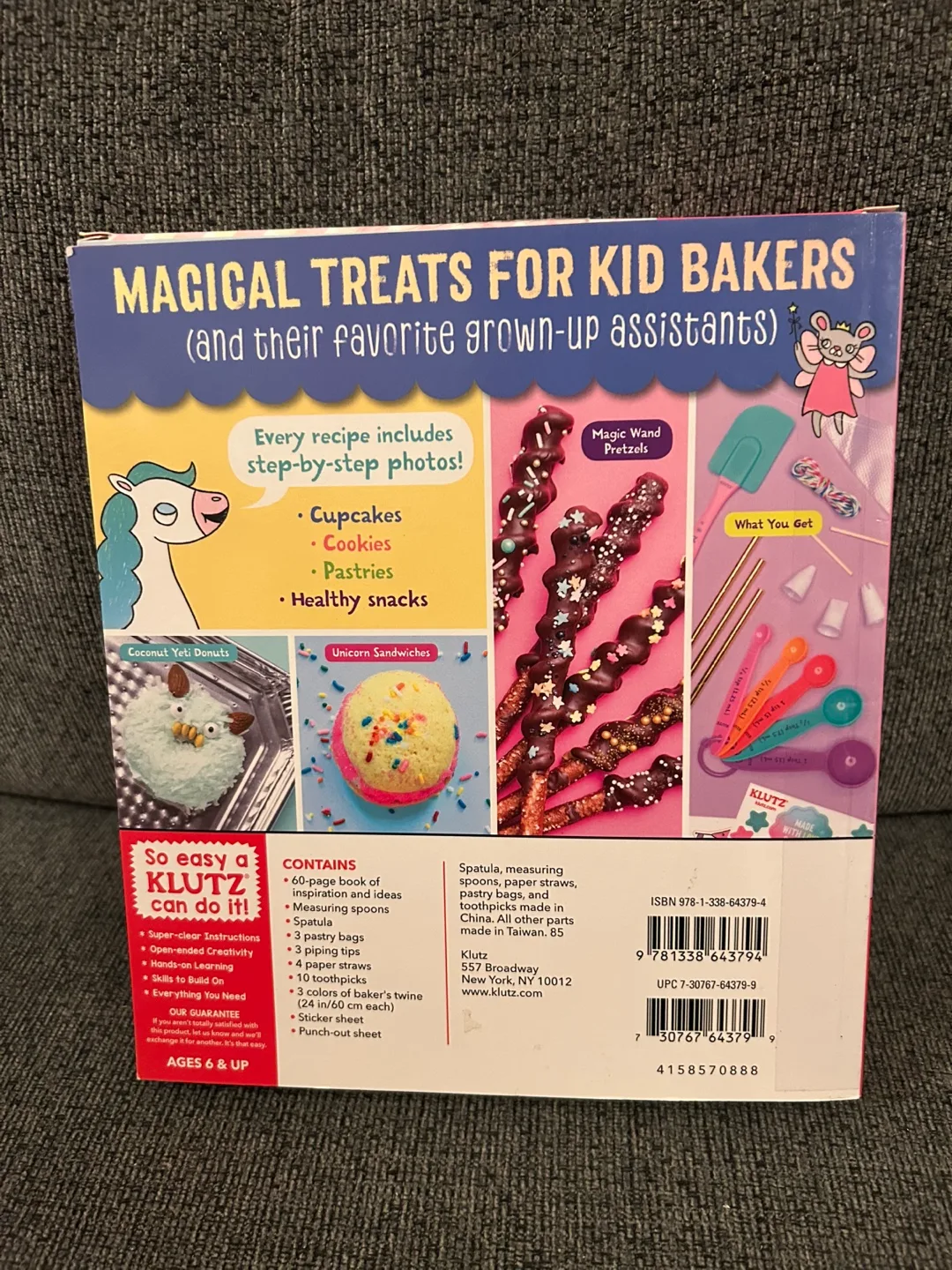 BNIB Klutz Magical Baking Book Kit image indicator(2)