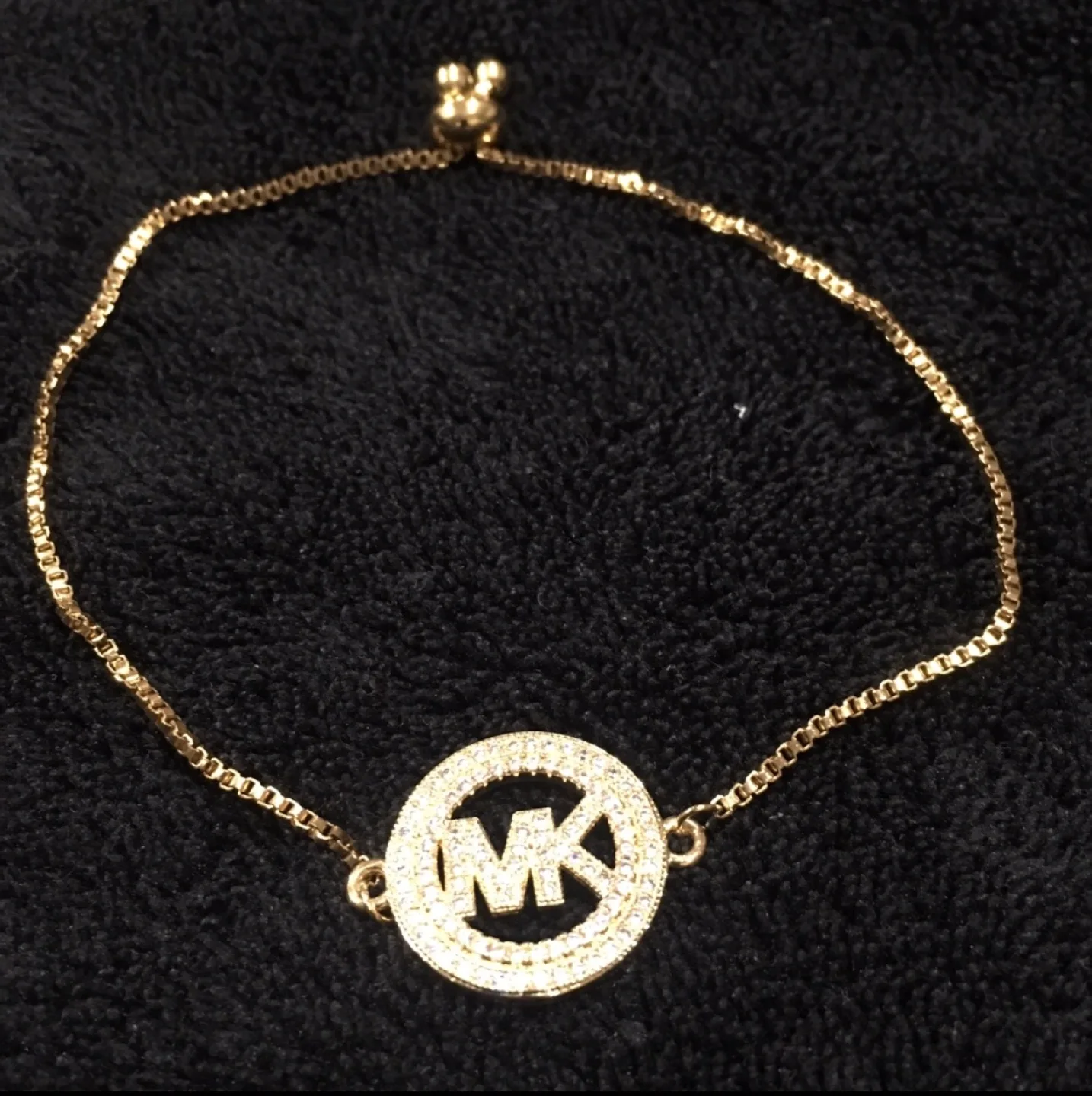 Michael Kors Gold-tone Crystal Bracelet image indicator(3)