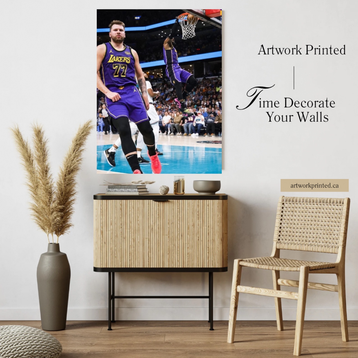HD metal print with magnetic mount system - photo 3