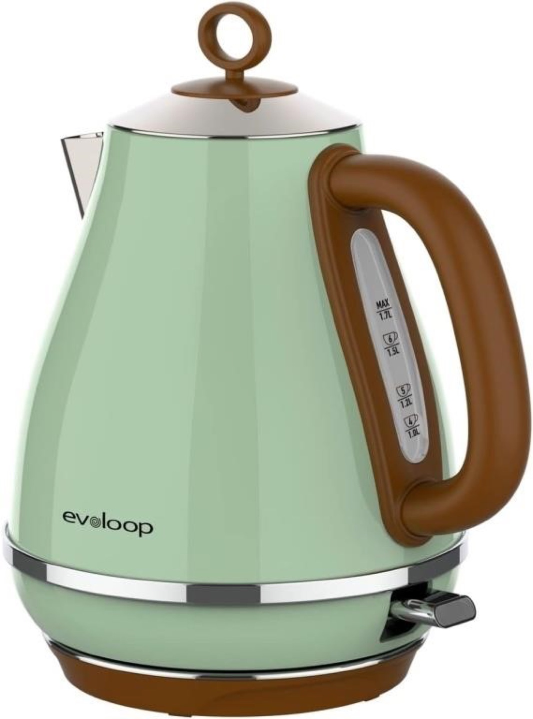 Evoloop Retro Electric Kettle - Mint Green - photo 4