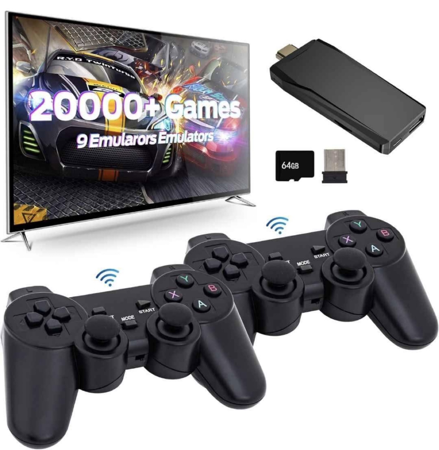 Retro Game Console 2.4G Wireless Gamepad Controller - photo 2