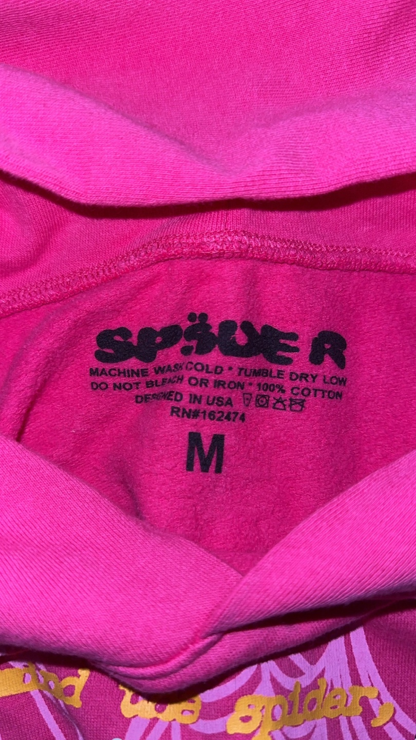 **SALE** (BRAND NEW)Sp5der Hoodie - photo 5