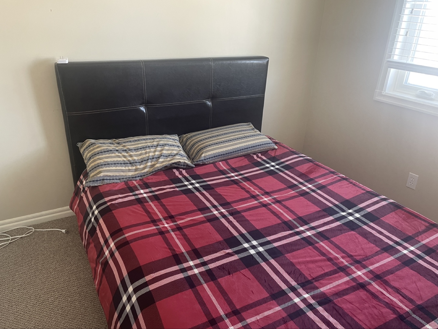 Double Bed Frame with Headboard and mattress - photo 2