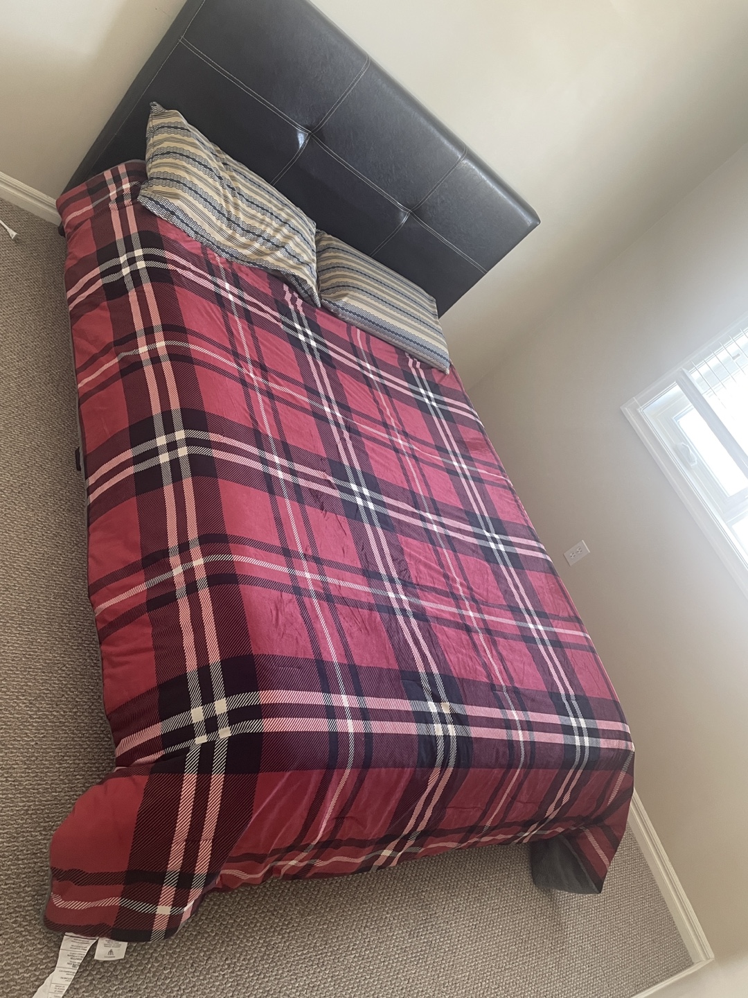 Double Bed Frame with Headboard and mattress - photo 3