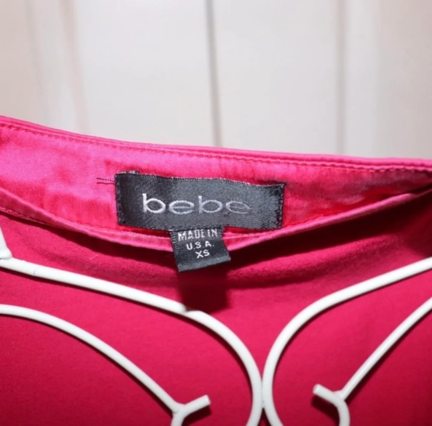 bebe Pink Mini Dress Size XS image indicator(2)