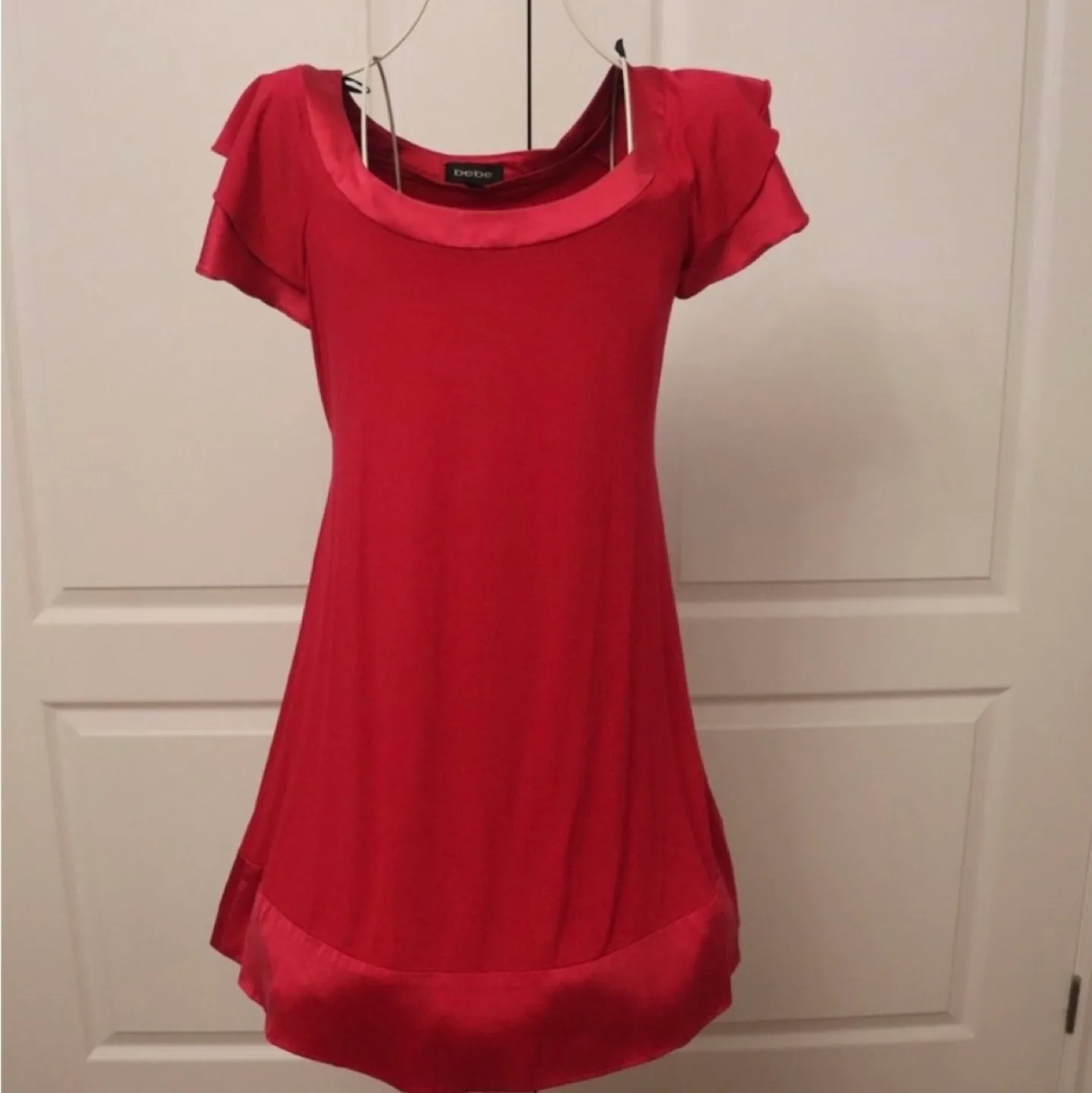 bebe Pink Mini Dress Size XS image indicator(4)