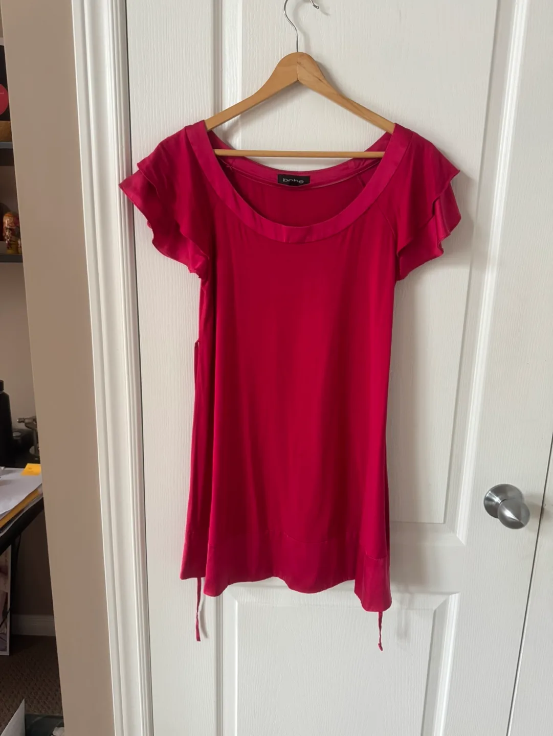 bebe Pink Mini Dress Size XS image indicator(5)