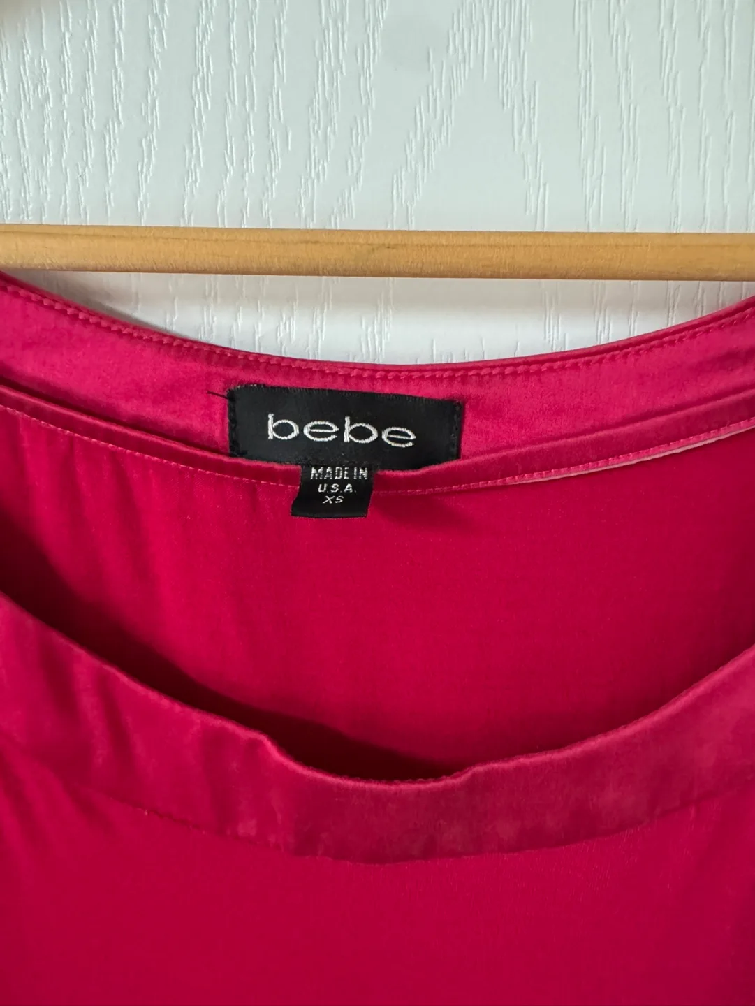 bebe Pink Mini Dress Size XS image indicator(6)