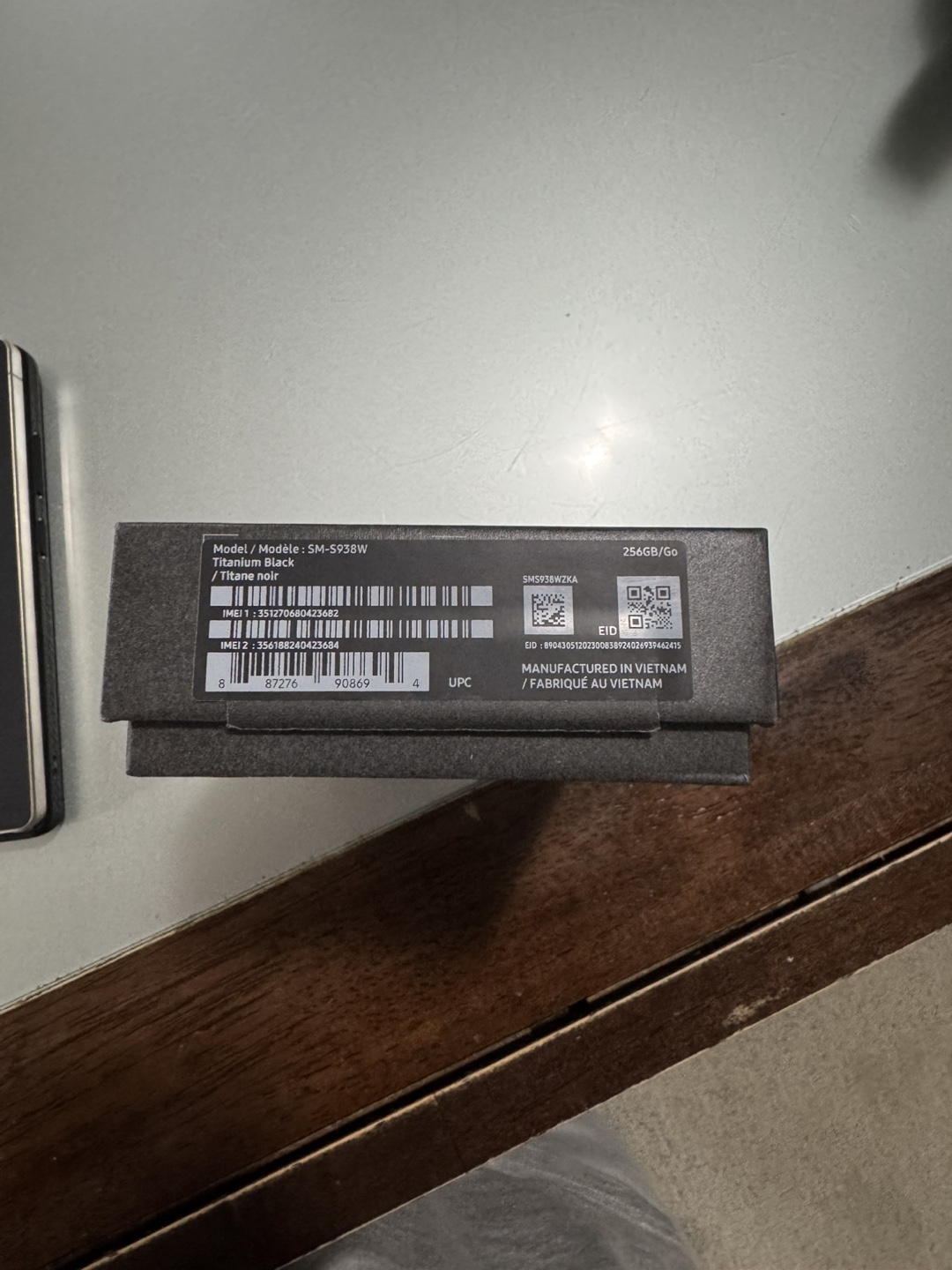 Samsung Galaxy S25 Ultra - Titanium Black 256GB - photo 3