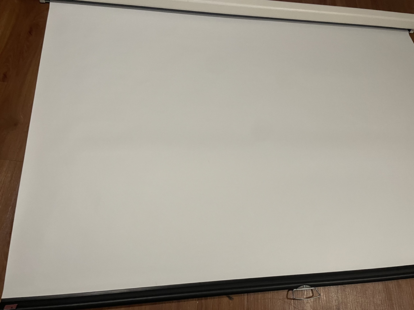 Manual Pull-Down Projector Screen - photo 2