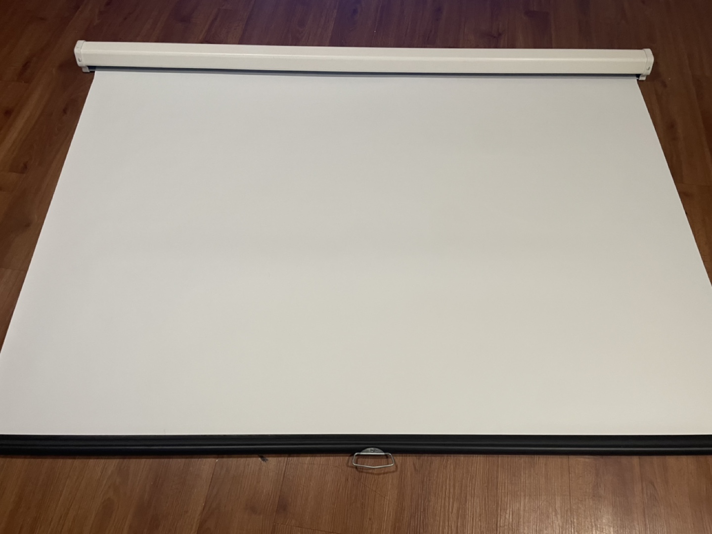 Manual Pull-Down Projector Screen - photo 3