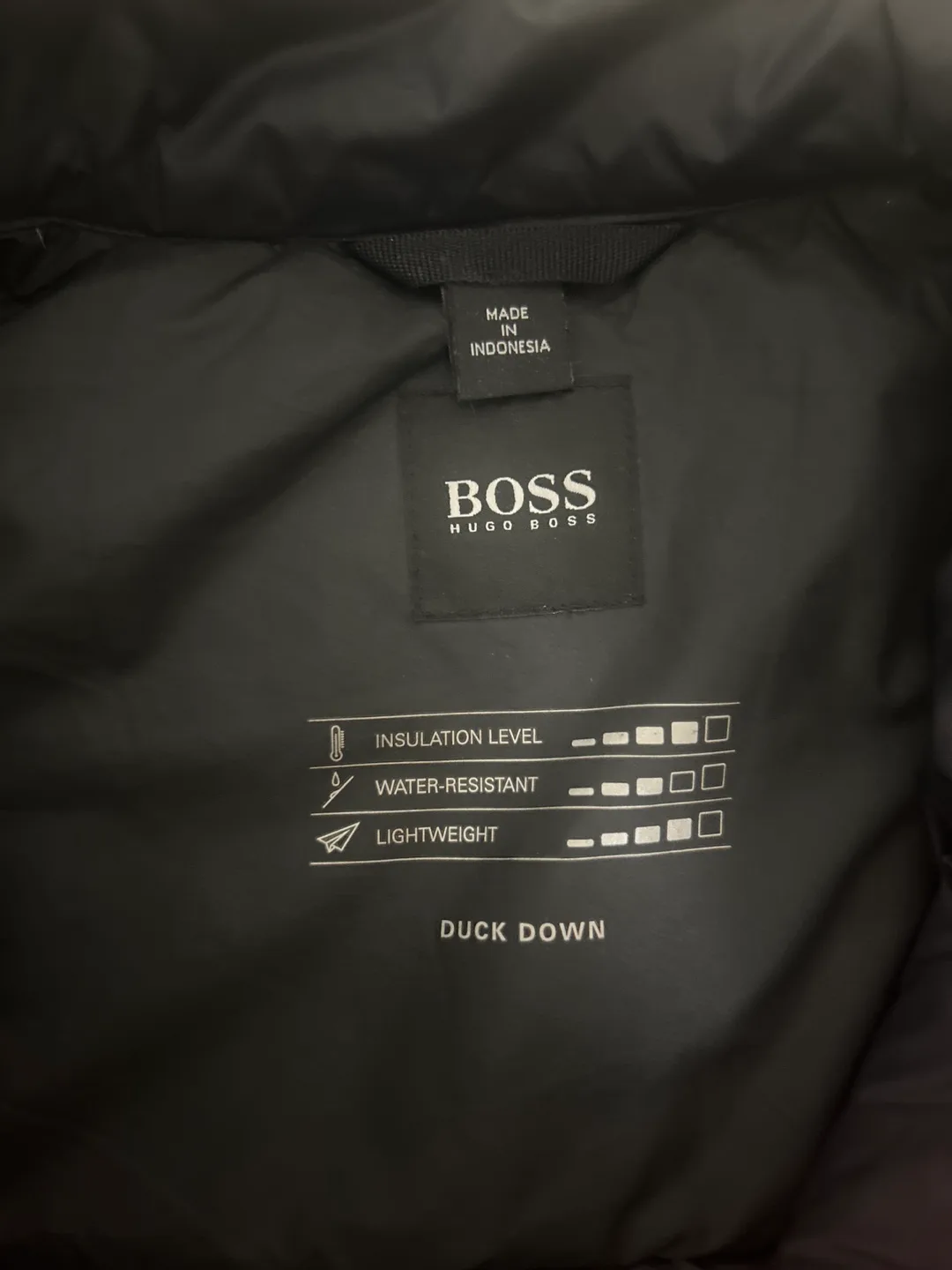 Hugo Boss Red and Black Padded Jacket image indicator(3)