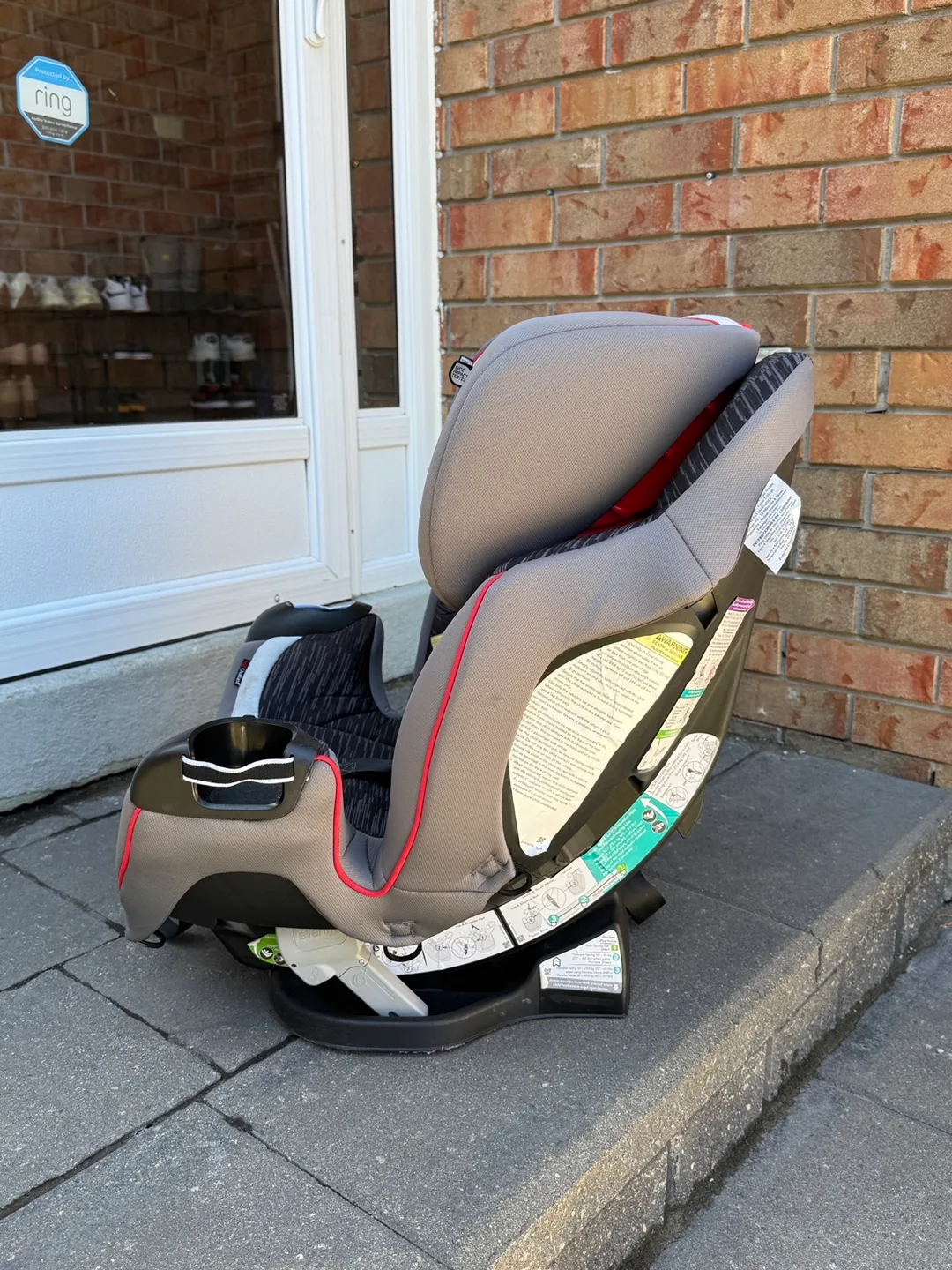 Evenflo symphony car seat image indicator(3)