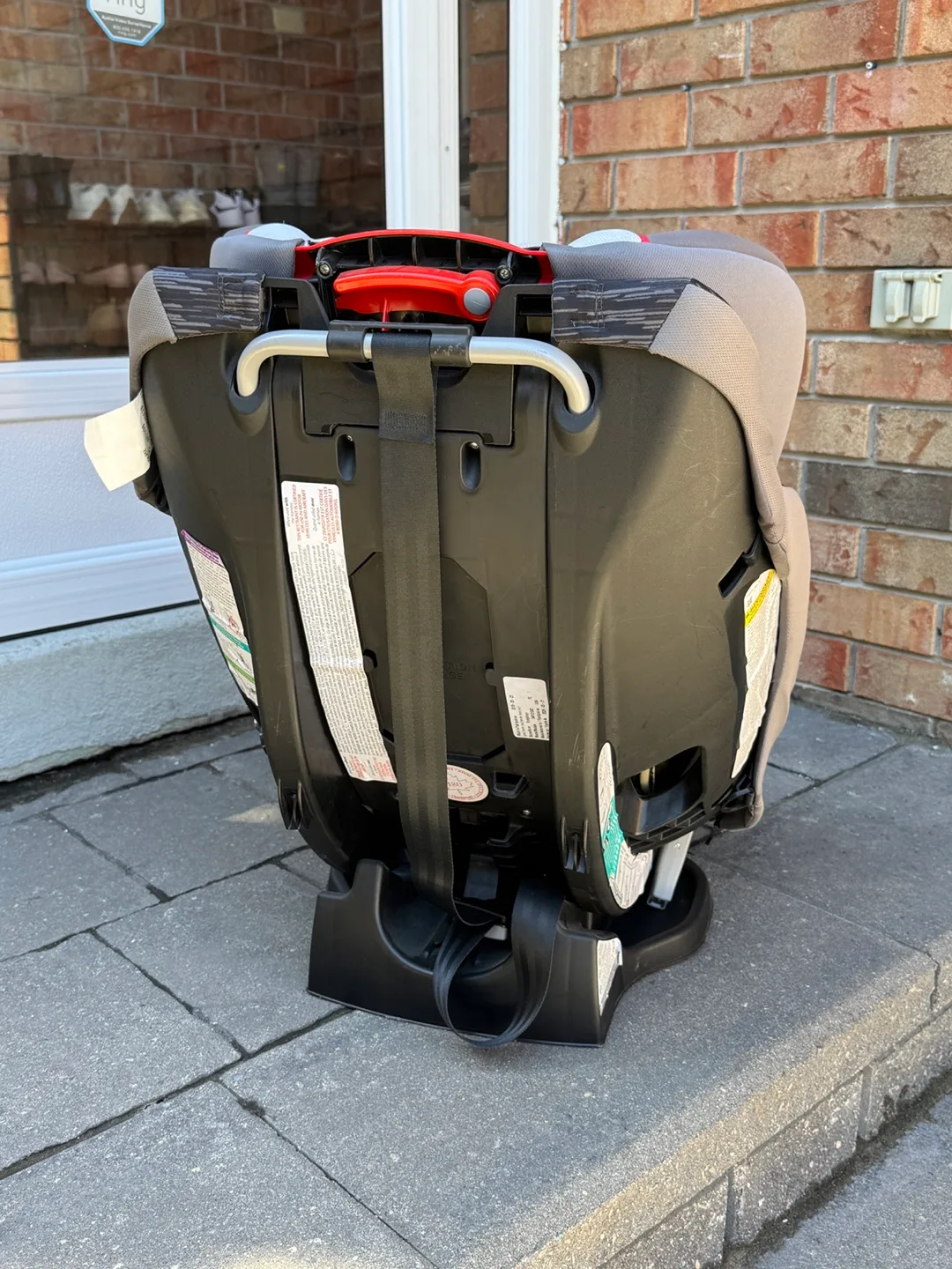 Evenflo symphony car seat image indicator(2)