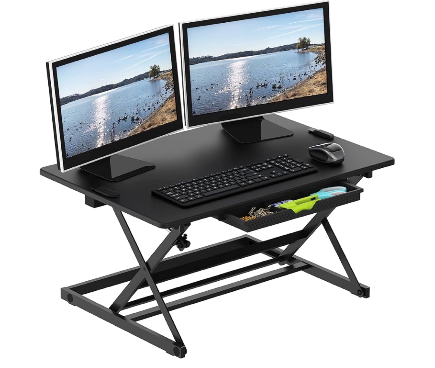 Standing Desk Converter - No Assembly Required