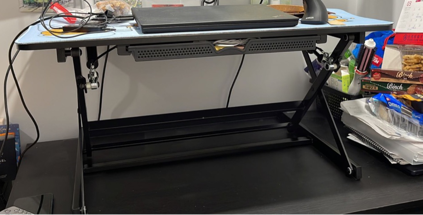 Standing Desk Converter - No Assembly Required - photo 3