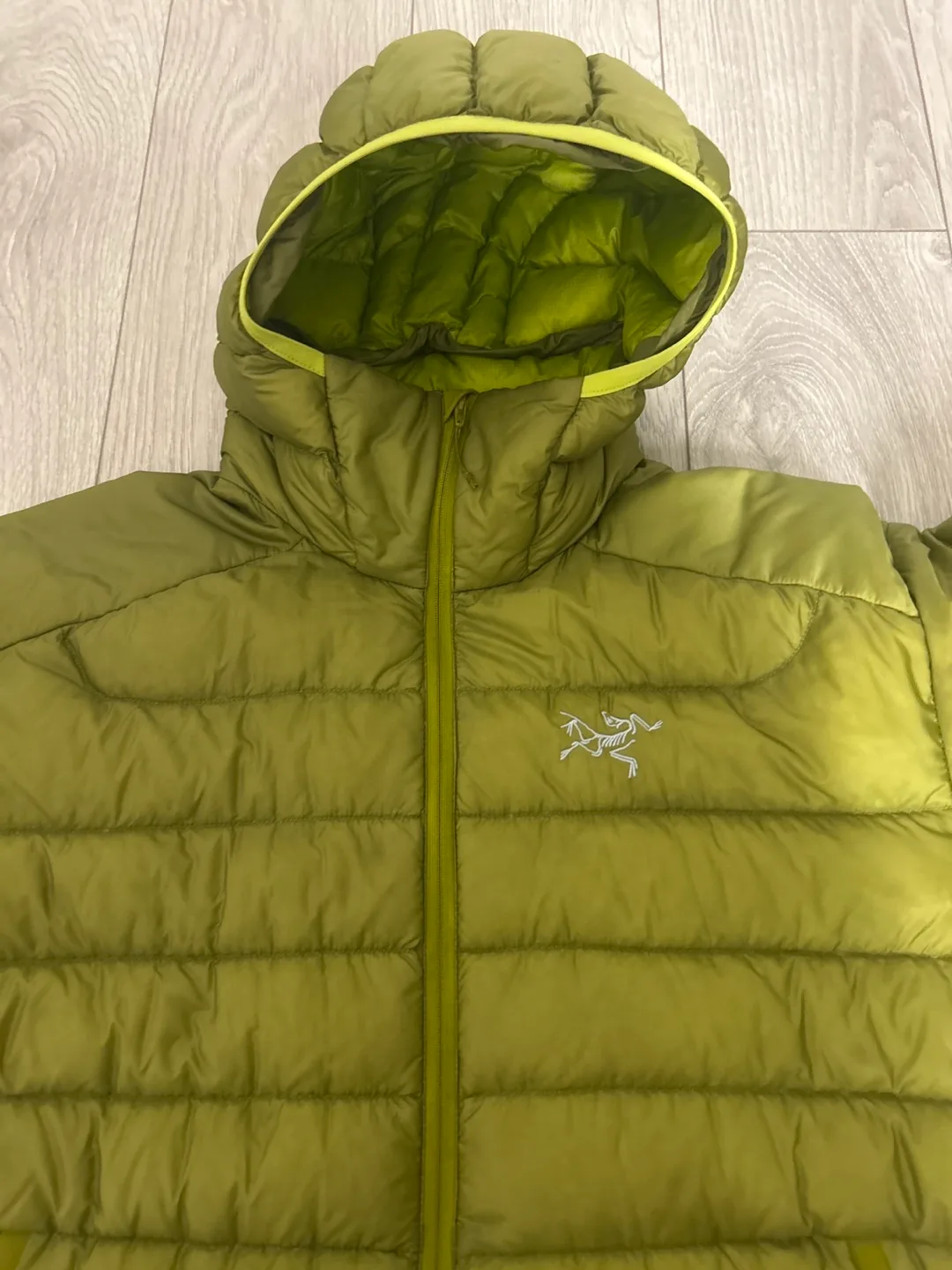 Arc'teryx Men's Cerium LT jacket - Size Large - Olive Green image indicator(2)