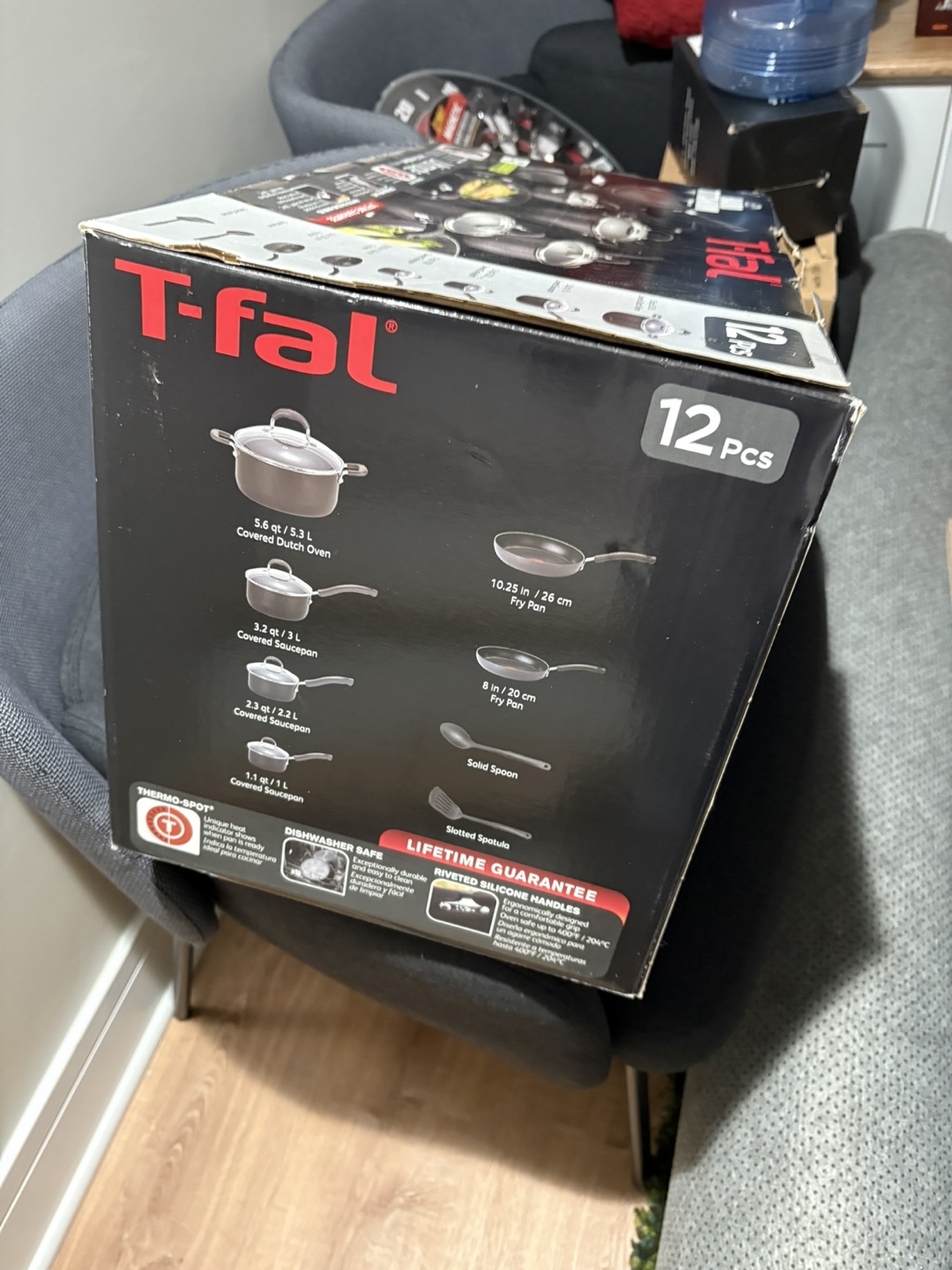 T-fal 12-Piece Cookware Set
