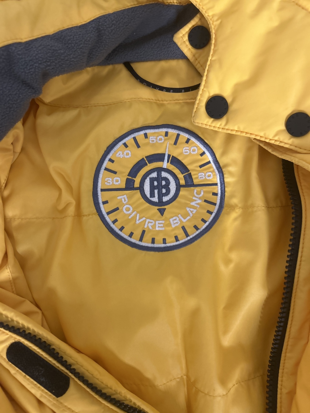 Poivre Blanc Yellow Boys' Ski Jacket Size 14 - photo 2