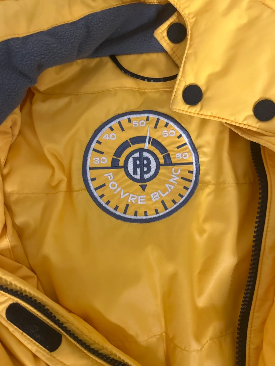 Poivre Blanc Yellow Boys' Ski Jacket Size 14 image indicator(2)