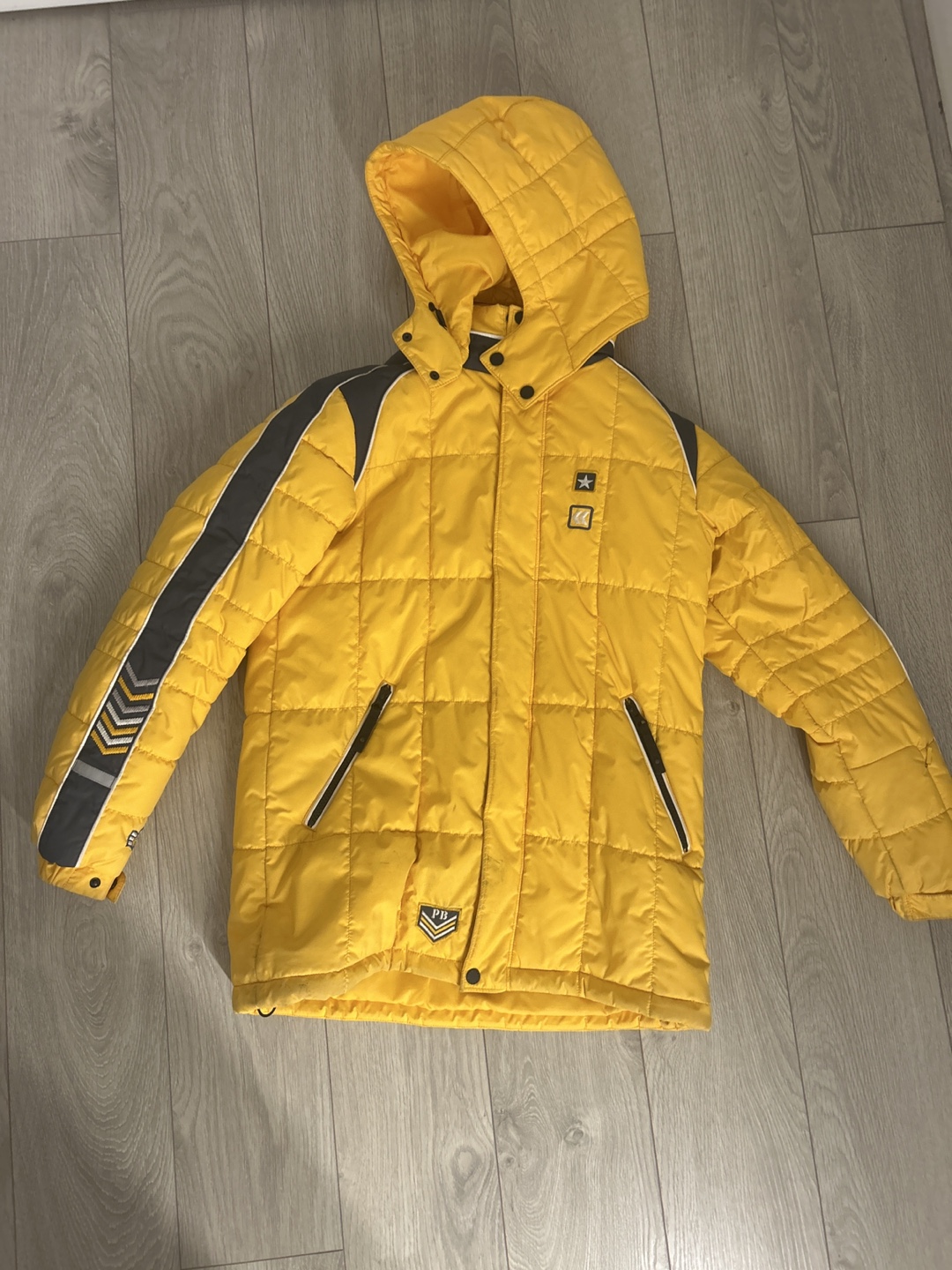 Poivre Blanc Yellow Boys' Ski Jacket Size 14