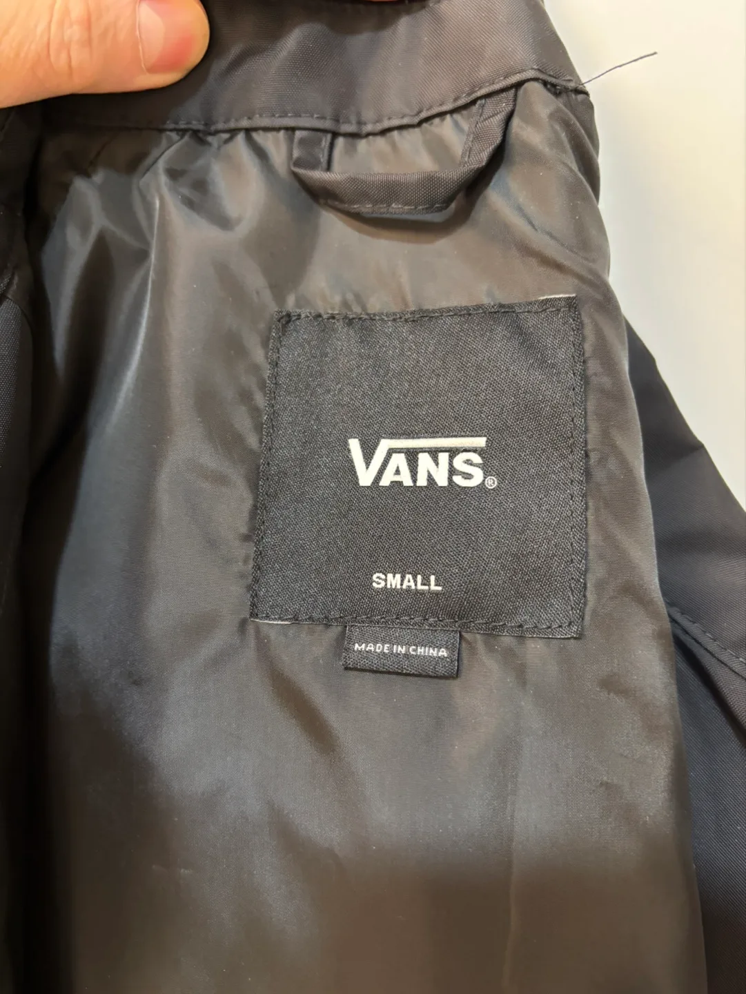 Vans Off The Wall Coaches Jacket Size Small image indicator(4)