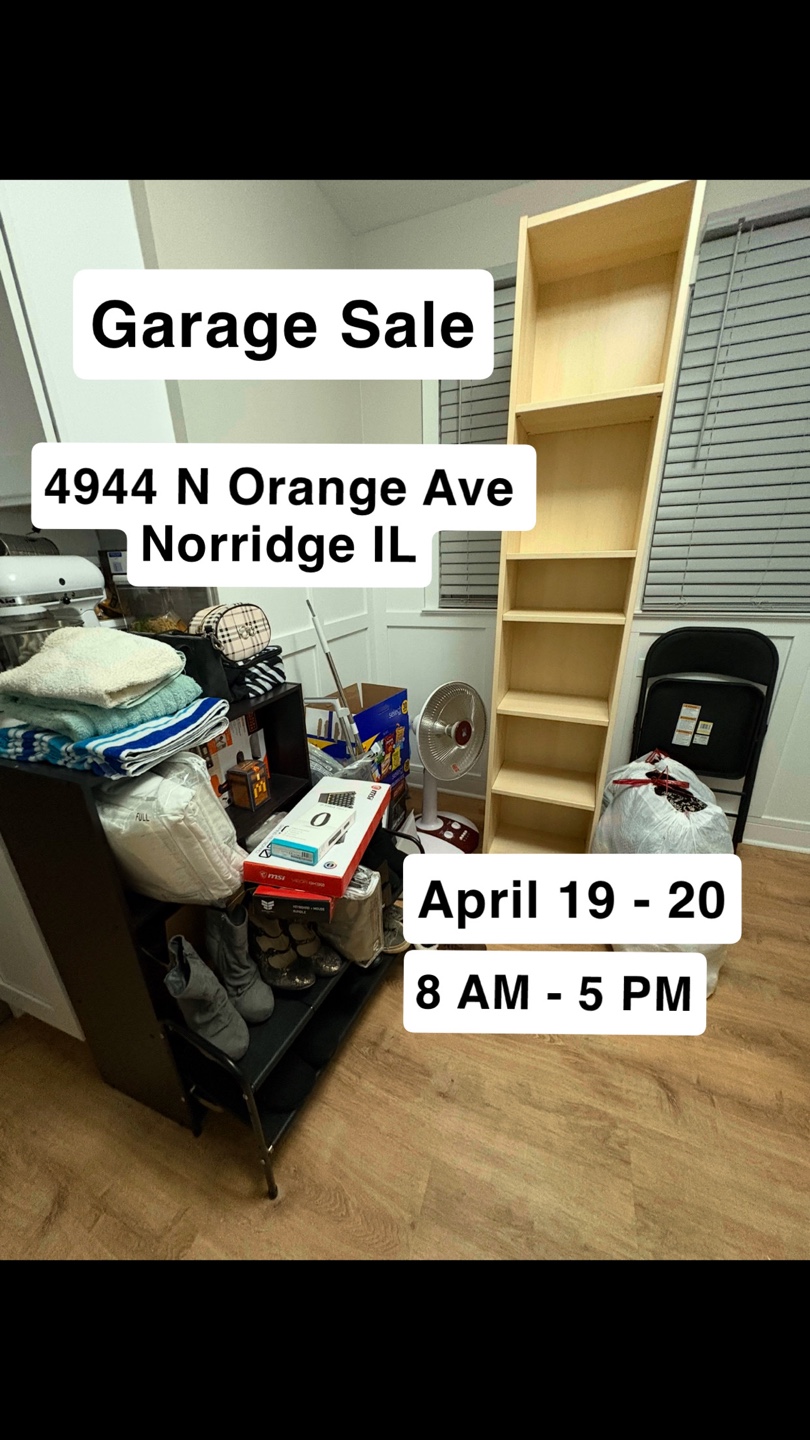 Garage Sale Norridge/Chicago