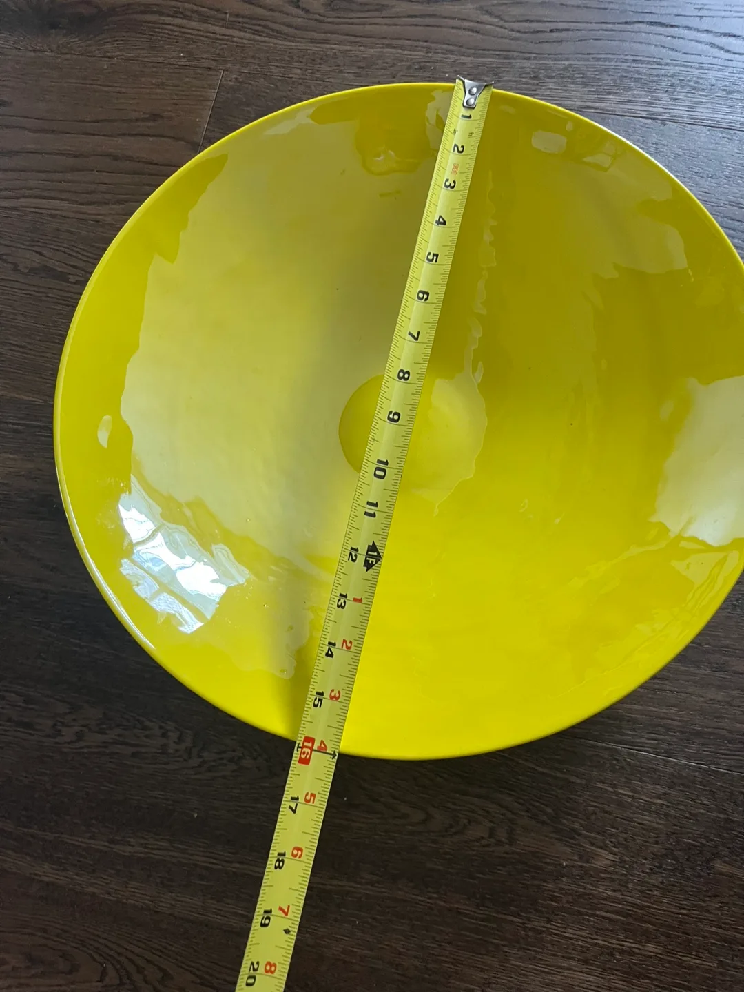 Large Yellow Decorative Bowl image indicator(4)