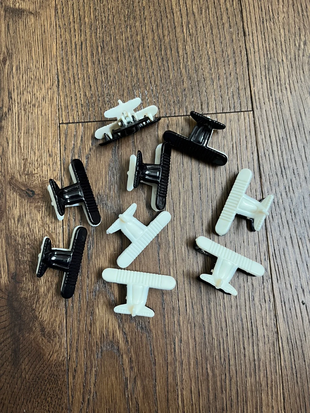 Aeroplane Hair Clips - Set of 10 thumbnail