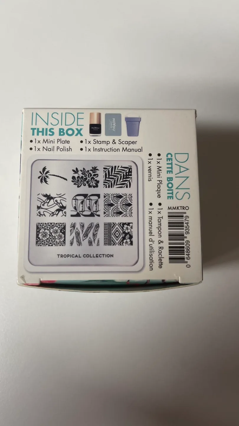 Moyou London Mini Nail Art Stamping Kit - Tropical Collection image indicator(2)