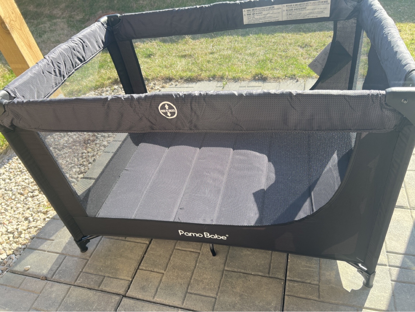 Pamo Babe Portable Playpen ( black) - photo 3