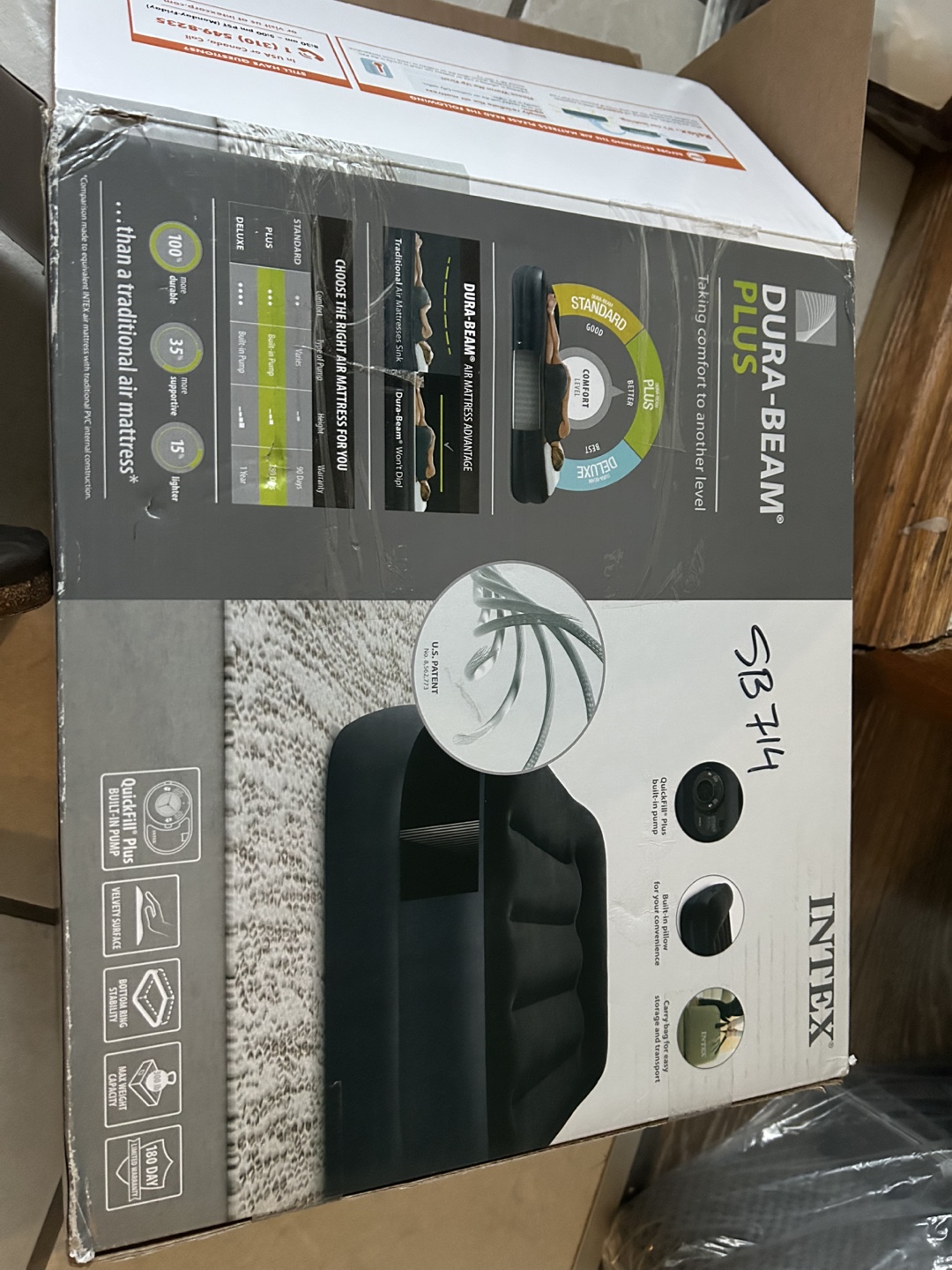 INTEX Dura-Beam Plus Air Mattress