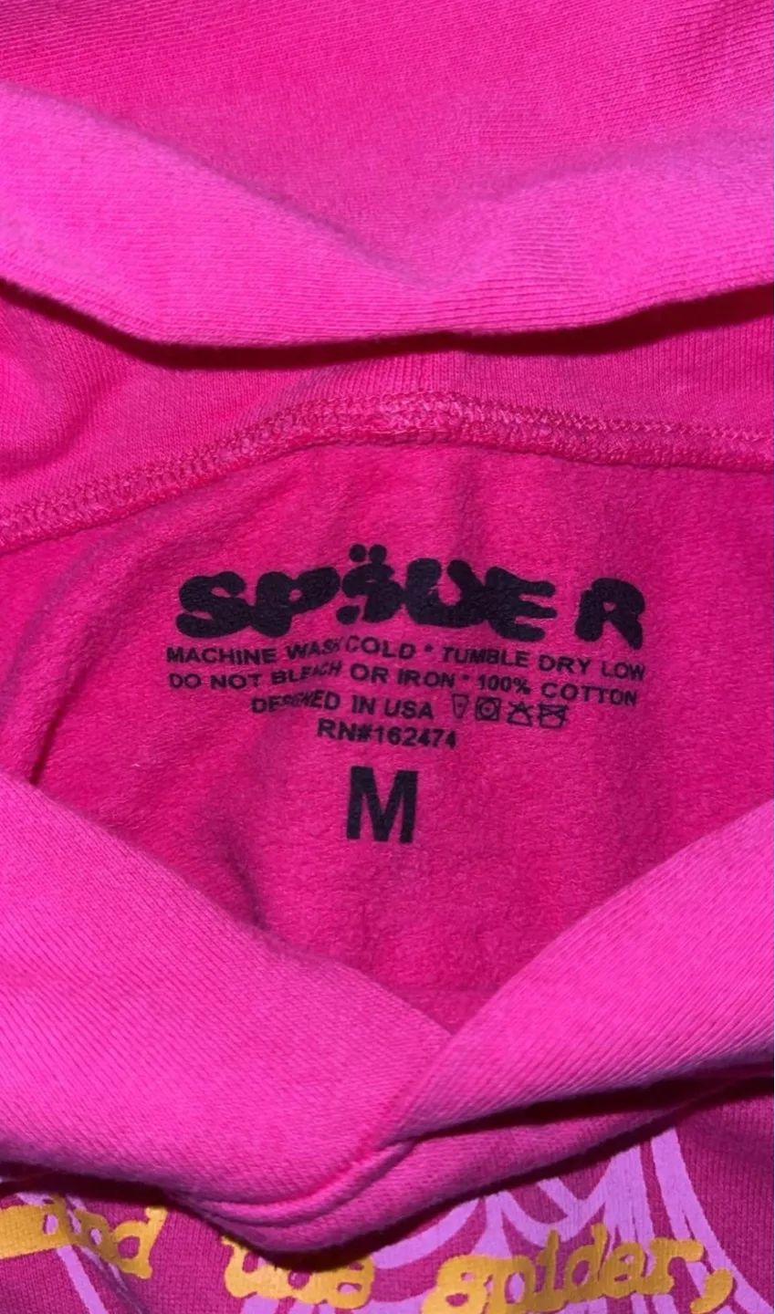 ‼️COTTON‼️Sp5der Hoodie Size M image indicator(4)
